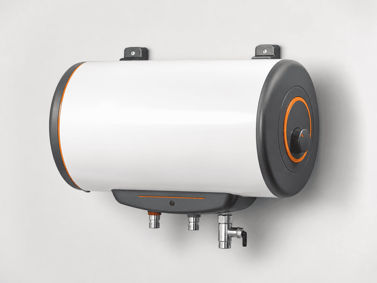 Wall-mounted household water heater and geyser